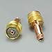 RIVERWELD Large Diameter TIG Gas Lens Collet Body Jumbo 995795 (1/8“ & 3.2mm) Fit SR WP 17 18 26 TIG Welding Torch 2pk