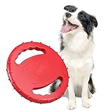 Skrtuan Hundefrisbee,Mittlere und große Hunde Interaktives Spielzeug,Schwimmen,im Freien klingendes Hundespielzeug,Hundefrisbee Hundespielzeug Quietschend