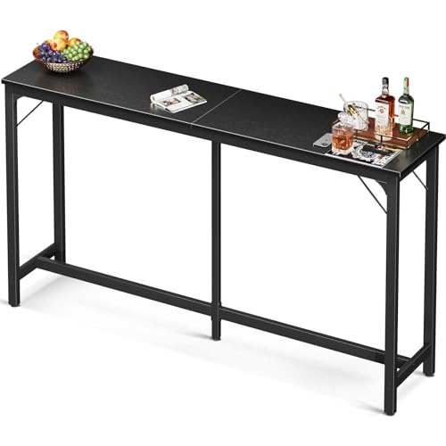 ODK 71 Inch Bar Table, Bar Height Pub Table, Counter Height Bar Table, Rectangular High Top Kitchen...