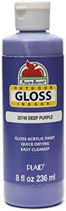 Apple Barrel Gloss Acrylic Paint In Assorted Colors (8 Oz), Gloss Deep Purple