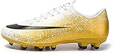 Zapatillas de fútbol para niños, red interior cómoda y suave, mantienen los pies secos y cómodos, te permiten moverte libremente con cada paso.