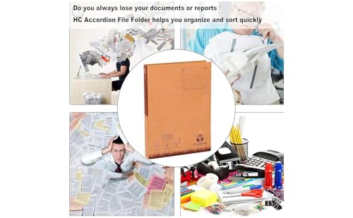Image of TULMAN D Ring Binder Office File for A4 & Legal Size Documents & Certificate Holder - 38x3x26 CM -Khakhi Pack of 6