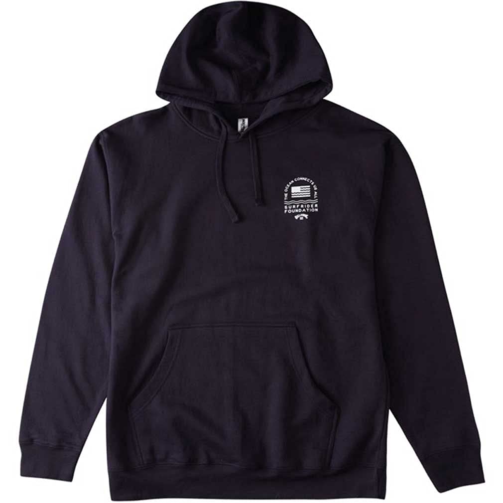 Pull à capuche Lock Up marine contre le froid sweat chaud urbain - 2