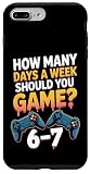 Funny Six Seven 6 7 Meme Gamer Gaming 6 7 Boy Girl Case for iPhone 7 Plus/8 Plus