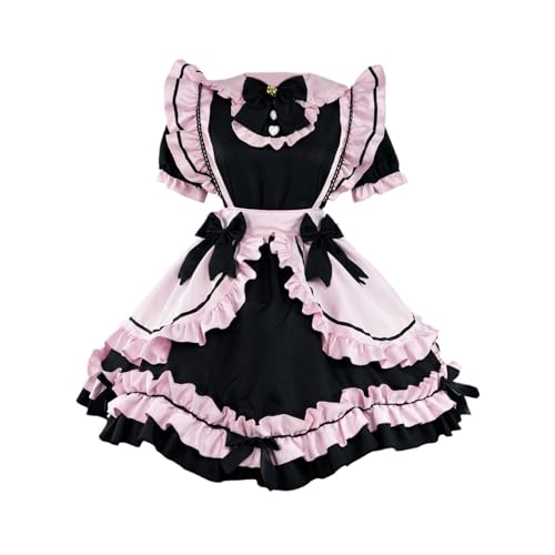 Costume de soubrette française robe de soubrette 3 pièces Halloween