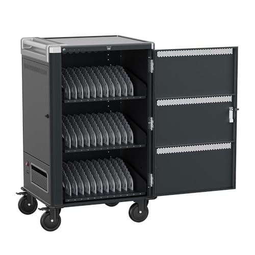 Ewent Carro de Carga y Almacenamiento Móvil EW1701 para 36 Portátiles/Tabletas