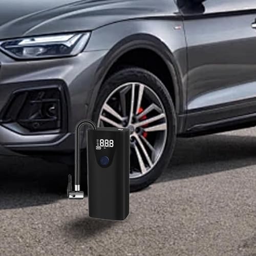 Compresseur d'air de pneu rechargeable compact à arrêt automatique - 3