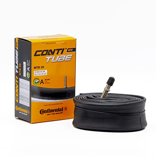 Continental 0181611 'MTB 26' Schlauch, 26x1.75/2.50' 47/62-559 AV 40 mm,...