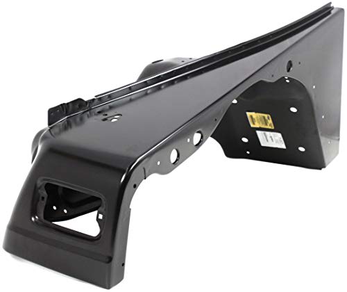 Evan-Fischer Front Fender Set Of 2 Compatible With 1997-2006 Jeep Wrangler Primed Steel Driver And Passenger Side #TOP4