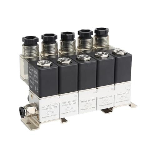Électrovanne pneumatique 3V1-06 DC12V à 8 voies pour contrôle de pression - 2