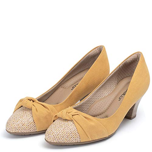 SAPATO CONFORTO 704013 PICCADILLY (P19) - AÇAFRÃO