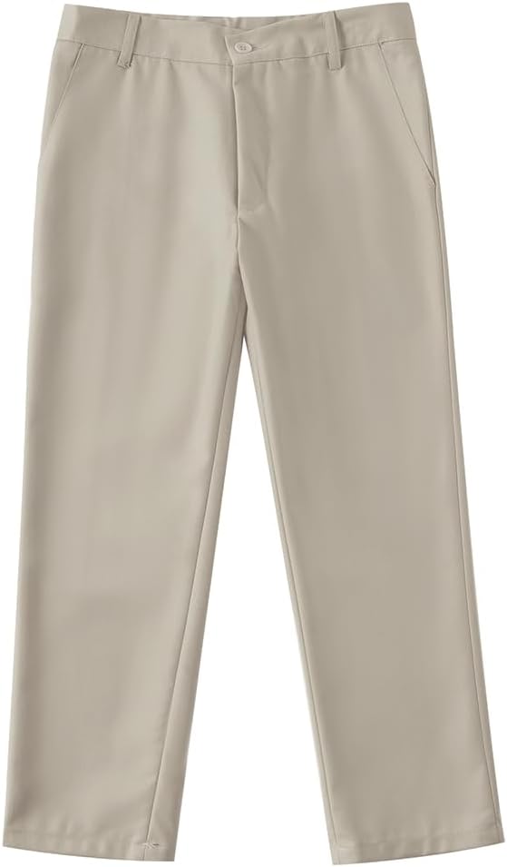 YuanLu Boys Dress Pants for Wedding Toddler Kids School Uniforms Pants with Adjustable Waist Blue Size 2T YuanLu Boys Dress Pants for Wedding Toddler Kids School Uniforms Pants with Adjustable Waist Blue Size 2T