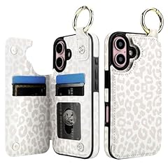 White Leopard Grip Ring