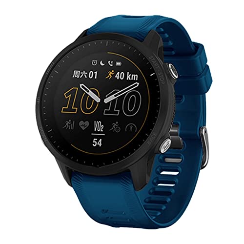 Bracelet silicone 22mm Garmin Forerunner 955 QuickFit noir - 2