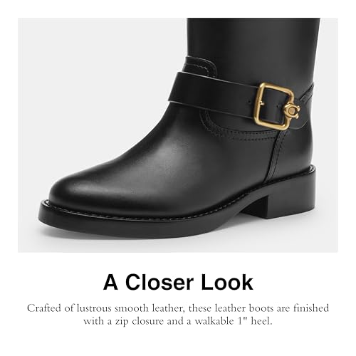 COACH Women's Wide Calf Madeline Boot4