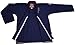 ROLL HARD Brand RIPSTOP LIGHT Brazilian Jiu Jitsu Kimonos - White, Blue & Black (Navy Blue, A3)