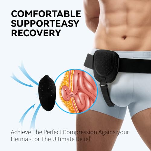Faja de Soporte para Hernia Inguinal Ajustable Unisex miniatura 4