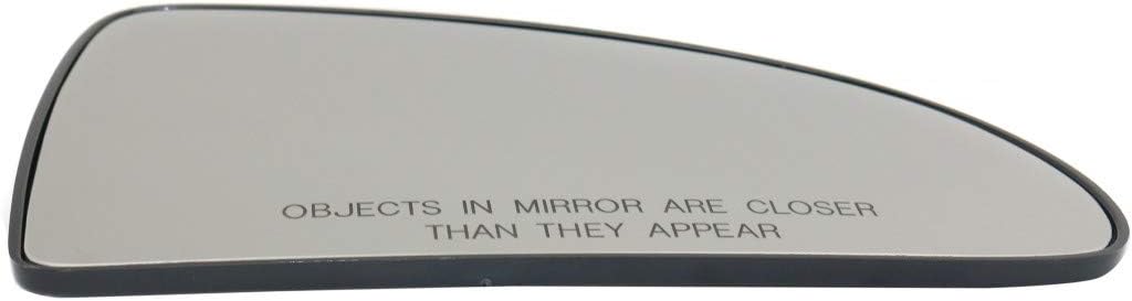 For Pontiac G6 2005 06 07 08 09 2010 Mirror Glass Passenger Side | Non-Heated | w/Backing Plate | Base/GT/GTP/GXP/SE Models | Convex Glass Type | Replacement For 22698304 | GM1325100