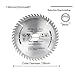 136mm Circular Saw Blade Disc 48 Teeth Wood Cutting Tool Bore Diameter 20mm Carbide TCT for Woodworking Tools