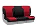 Coverking Custom Fit Front 40/20/40 Seat Cover for Select GMC Yukon Models - Neosupreme (Red with Black Sides)