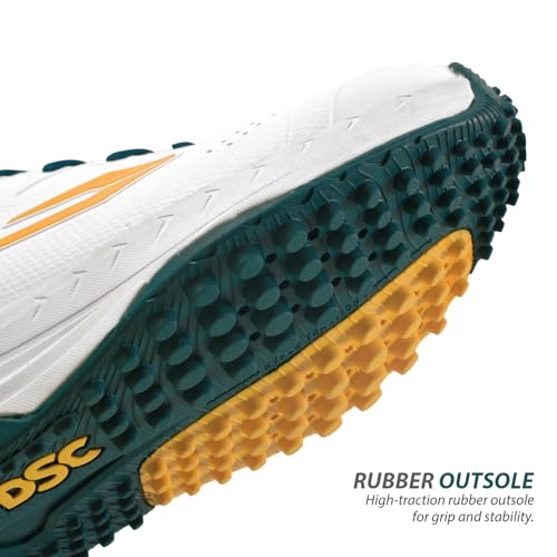Image of DSC Endgame Cricket Shoes with Durable Rubber Studs; Professional Cricket Footwear for Batting, Bowling, and Fielding