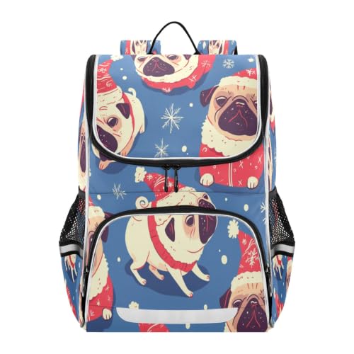 Sac à dos Carlins Bleus grand format pour alléger le dos des élèves