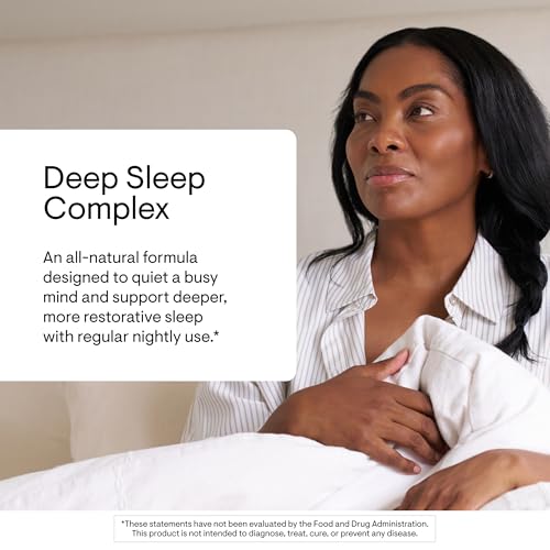 THORNE - Deep Sleep Complex - All-Natural Sleep Supplement - Supports Sleep Quality & All Phases of the Sleep Cycle* - with L-Theanine, Chamomile & Maizinol - Third-Party Certified - 60 Capsules - Image 4