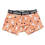 [スモールプラネット] ムーミン[男性用下着]ボクサーブリーフ フラワー PK 北欧【Lサイズ 】