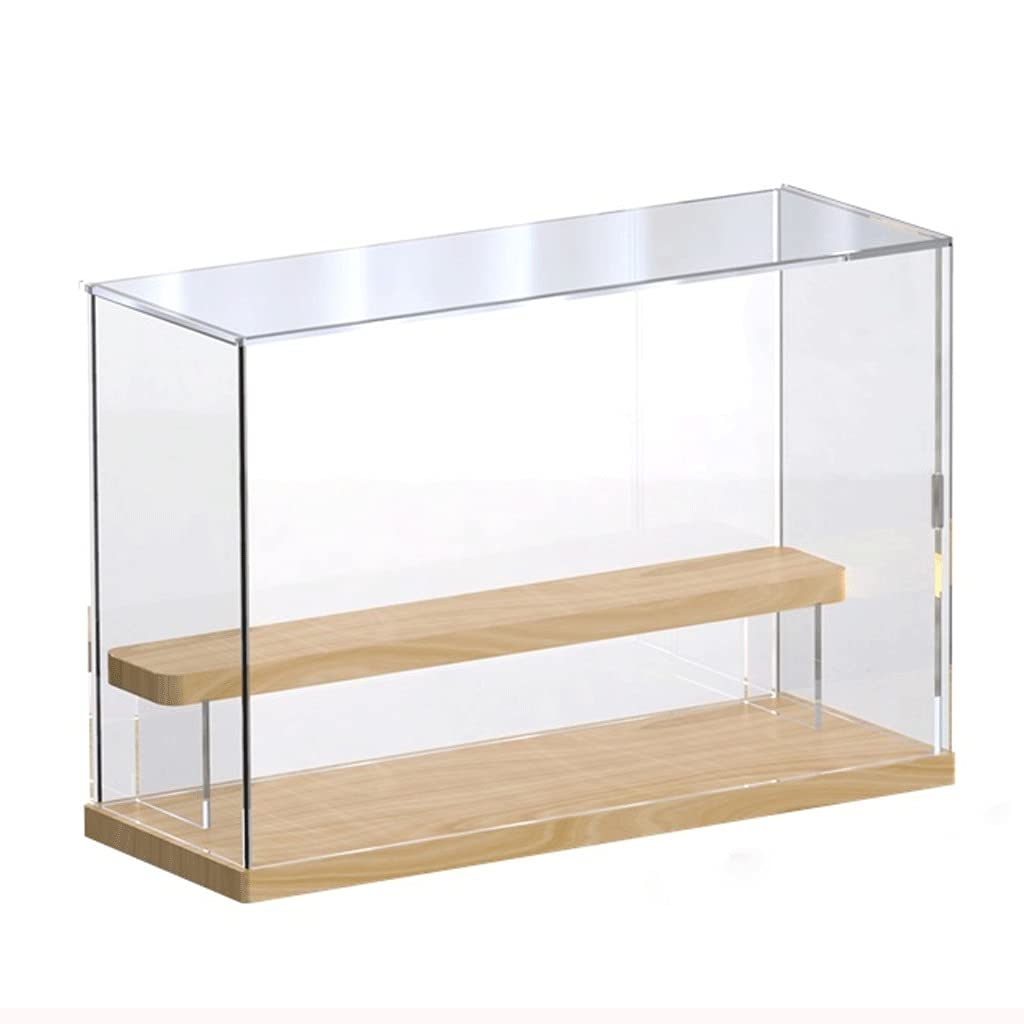 Acrylic display cabinet Transparent display box Hand-made storage box Dust-proof cabinet Model storage, suitable for the protection, organization and storage of collectibles and miniature statues