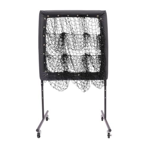 GUDBYWXB Baseball Training Equipment for Hitting Pitching Practice, Adjustable Baseball Trainer Aid, Baseball Training Net, Adjustable Height Design, for Home, Backyard, Field, Etc