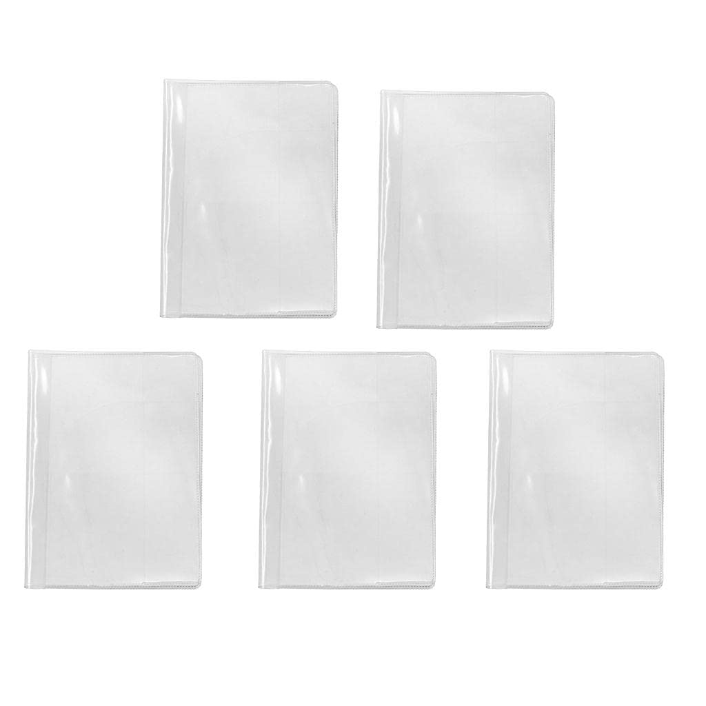5Pieces Waterproof Passport Cover Clear poly ID Card Protector Case clear|Clothing Shoes & Accessories | Womens Accessories | ID & Document Holders-image-30