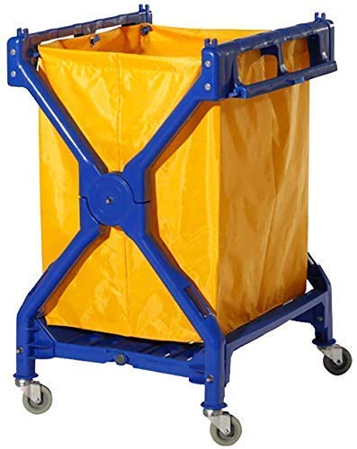 Carretilla portátil multifuncional plegable color amarillo