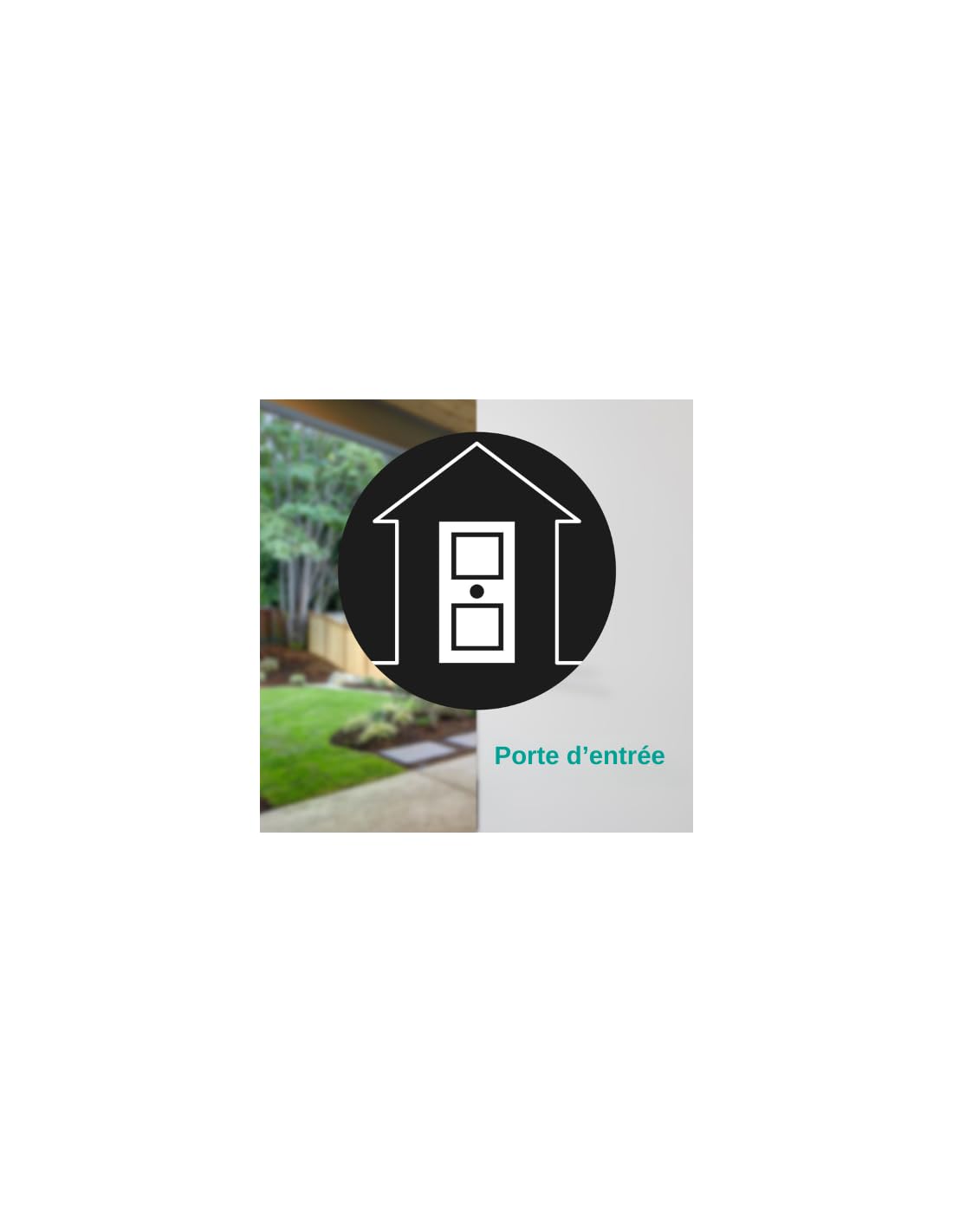 THIRARD - Cerradura con Botón Universal Ajustable - Cilindro Latón 35-80 mm - Acero Negro - 3 Llaves - Seguridad Doméstica - Puerta de Entrada - Botón/Cilindro - Negro