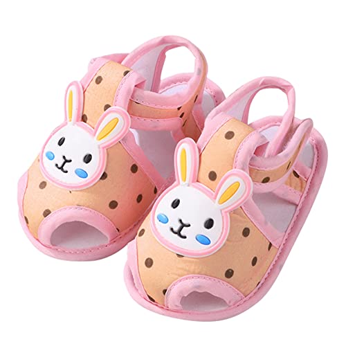 Boys Sandals Size 13 Baby Girls Boys Soft Toddler Shoes Infant Toddler Walkers Shoes Cartoon Rabbit Shoes for Baby