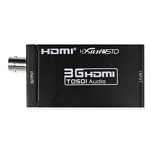Mini 3G HDMI to SDI Converter Adapter HD to BNC SDI/HD-SDI/3G-SDI 1080P Multimedia