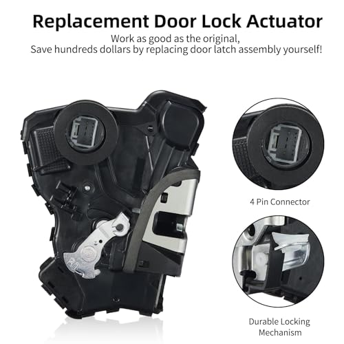 Image of SYERAL Power Door Lock Actuator Front Right Passenger Side 931-403 Latch Motor Replacement for Toyota 4Runner Camry Corolla Tundra Sequoia, Lexus ES350 GS350 LS460 RX450h Scion tC xB xD iQ