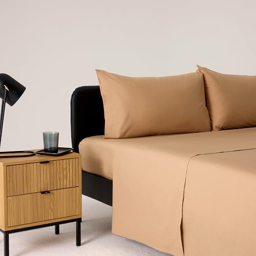 Bassetti Completo Letto Una Piazza E Mezzo, Corda, 100% Cotone,