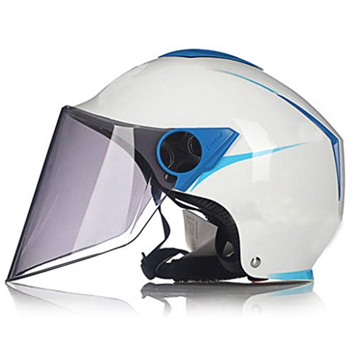 Demi-casque coupe-vent résout le problème de buée pour voyager en toute sécurité