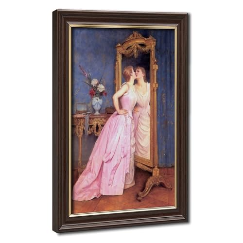 Impression sur toile Vanity Auguste Toulmouche pour habiller un mur vide de bureau