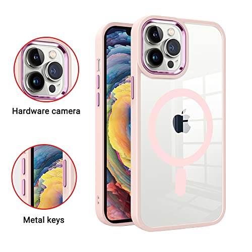 Maggie Premium Anti-Scratch Clear Coated Hard Shell Back Cover Compatible With Magsafe Case For Iphone 14 Plus 6.7 Inch #TOP7