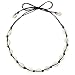 CUSVUEVI Women's Natural Shell Choker Necklace, Handmade Cowrie Shell Boho Beach Jewelry(Black)