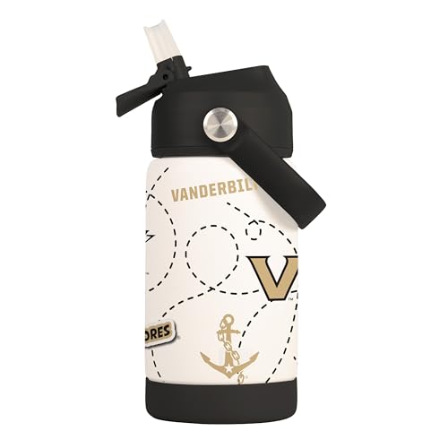 Image of Logo Brands NCAA Mascot Stainless-Steel Kids Bottle -Soft Silicone Mouthpiece, Easy To Carry, Kid-Friendly Design- Great For School & On-The-Go
