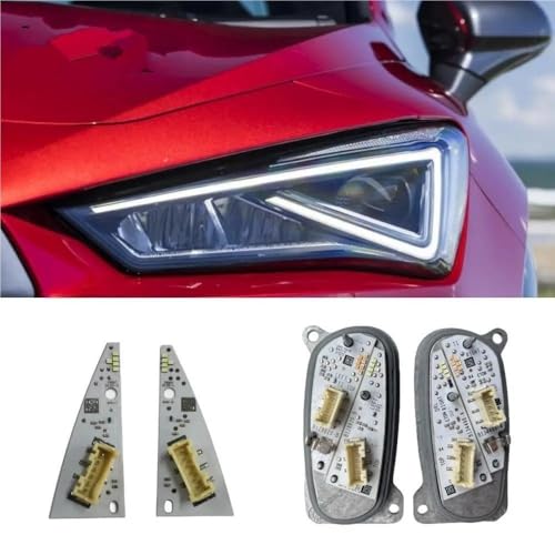 Paneles DRL Blancos de Alta Estabilidad para Faros Delanteros Cupra Formentor 3