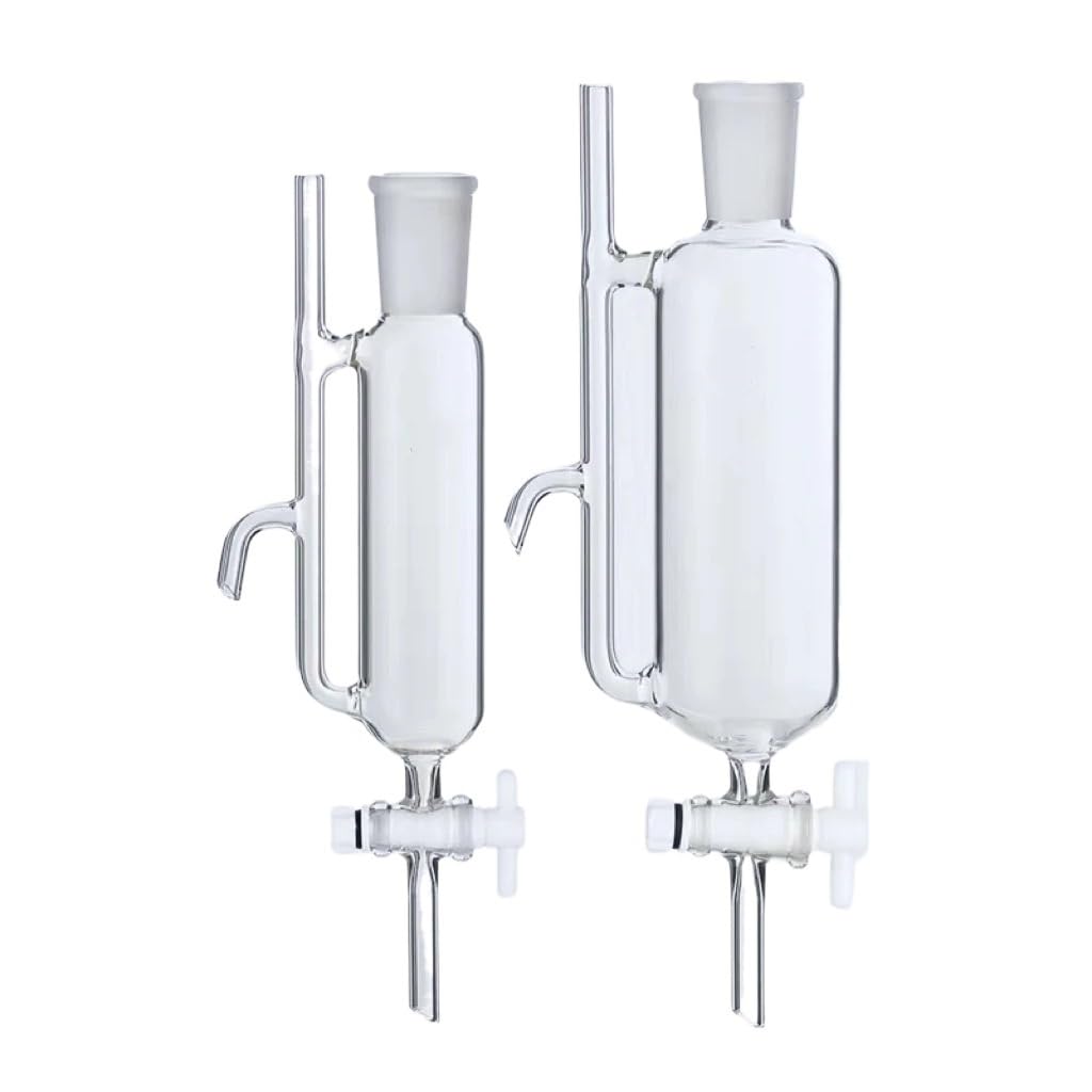 Extractor Soxhlet de laboratorio 29/40 de 100/250 ml utilizado for unidad de destilación, receptor-separador de aceite y agua, pieza esencial del kit de destilación.(100ml 24-40)