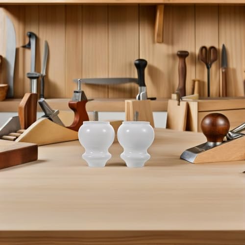 Patas de sofá de madera maciza resistente Housoutil estilo europeo 8