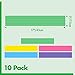 10 Pack Magnetic Sentence Strips, 5 Colors Ruled Writing Strip Dry Erase Sentence Learning Strip for School, Office, Classroom Supplies (Yellow/Pink/Blue/Green/Purple, 17” x 3”)