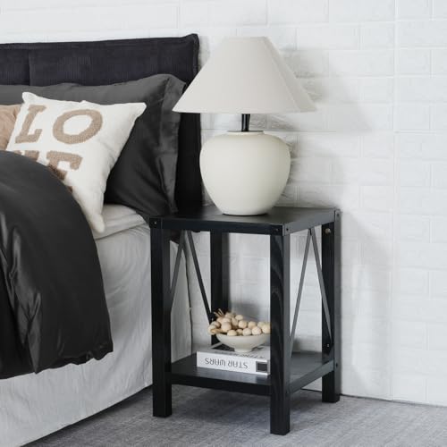 Seekverse Black Side Table