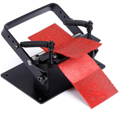 Leather Skiver Manual Skiving Machine for Leather Splitter with G-Clip Strap Cutting Thinning Tools Leathercraft Working DIY Black