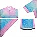 Cycling Jersey Women, Mountain Bike Jersey Ladies Cycle Shirt Bicycle Clothes Biking Tops Colorful Pink M