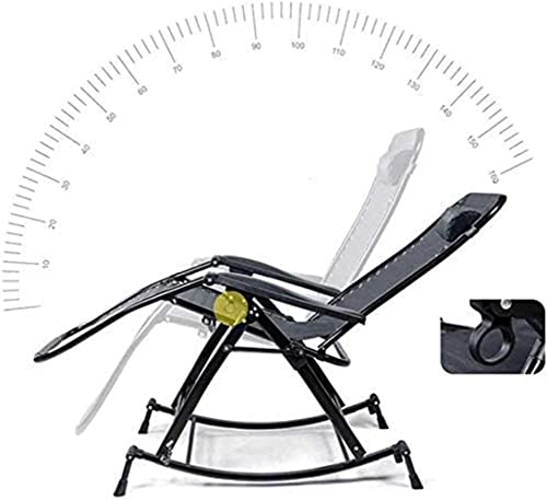 Chaise pliante inclinable réglable extra large avec grand coussin - 7